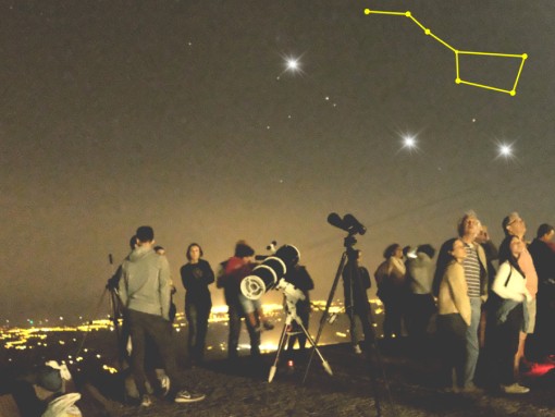 ASTRONOMIA NA BARRAGEM DA BRAVURA