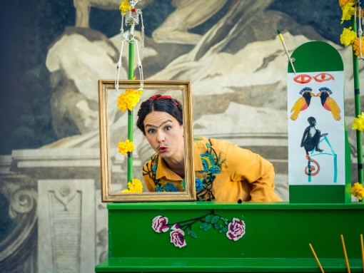 ENCONTROS GYMNASIUM | ANTIPRINCESAS - FRIDA KAHLO, de Cláudia Gaiolas