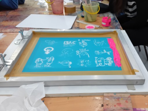 WORKSHOP DE SERIGRAFIA “FLASH STICKERS”, por MadFildz