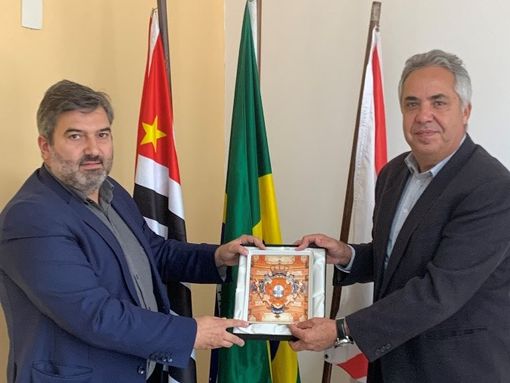 Presidente da Câmara de Lagos visitou o Brasil e criou laços de proximidade entre os dois países