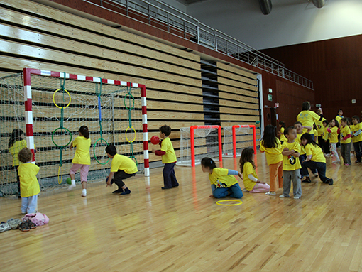 “Crescer em Movimento” leva atividade física às crianças do pré-escolar