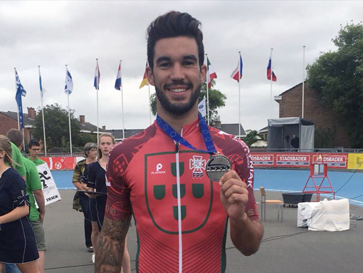 Diogo Marreiros sobe ao pódio como Vice-Campeão Europeu