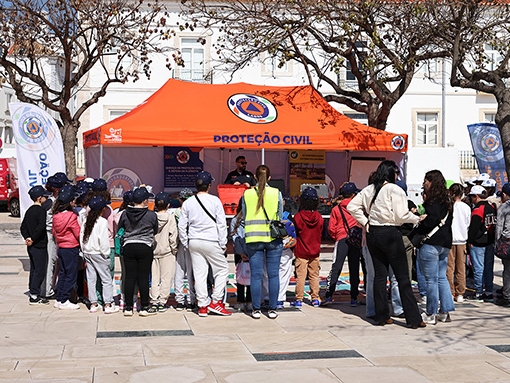 Agentes de Proteção Civil mostraram os meios ao dispor da comunidade