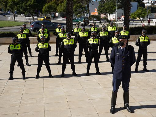 Cerimónia de provimento da Polícia Municipal de Lagos