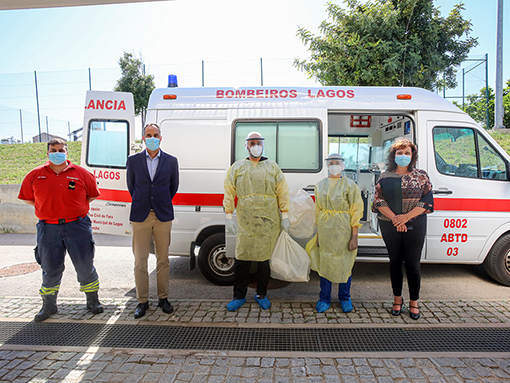 Testes de COVID-19 realizados nas escolas de Lagos