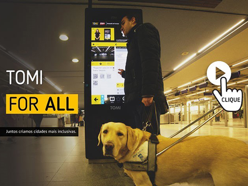 Lagos está mais acessível - TOMI For All, Serviços e informações acessíveis a todos