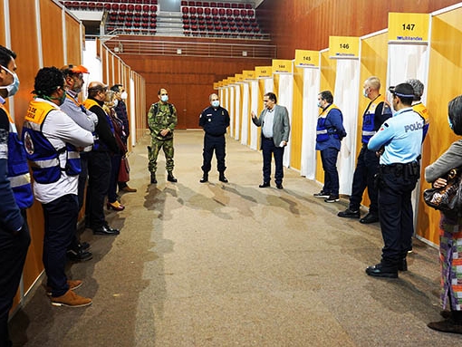 Lagos recebeu visita de Secretário de Estado