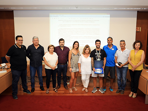 CÂMARA MUNICIPAL DE LAGOS HOMENAGEIA DIOGO MARREIROS