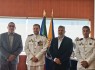 Paulo Jorge Reis (Vice-presidente da CM Lagos), Miguel Vieira (novo Capitão do Porto e Comandante-local da Polícia Marítima de Lagos), Hugo Pereira (Presidente da CM Lagos) e Hugo Bravo da Guia (anterior Capitão do Porto e Comandante-local da Polícia Marítima de Lagos).