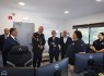 Visita à Sala de Operações e Comunicações
