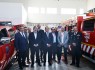 O Sr. Ministro da Administração Interna acompanhado dos presidentes da Câmara e da CCDR Algarve, do Comandante de Emergência e Proteção Civil do Algarve, do Comandante dos BVL e dirigentes da AHBVL